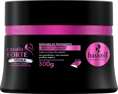 Máscara de Tratamento Haskell Cavalo Forte Hidra 300g
