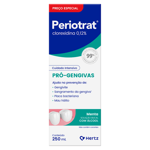 Periotrat Enxaguante Bucal Menta 250ml