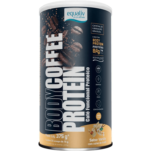 Café Funcional Proteico Equaliv Body Coffee Protein Vanilla 375g