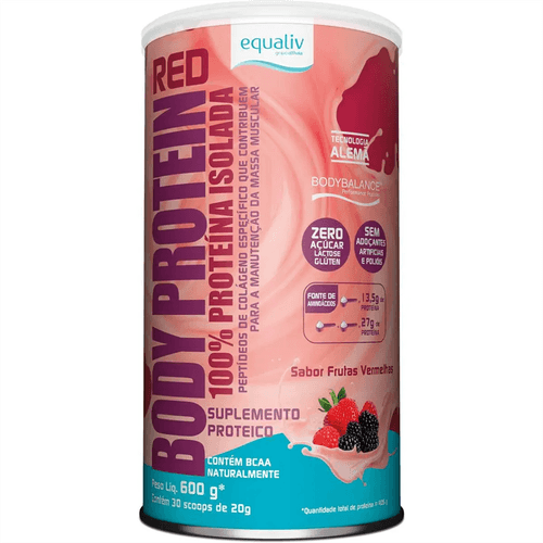 Proteína Isolada Equaliv Body Protein Red 600g