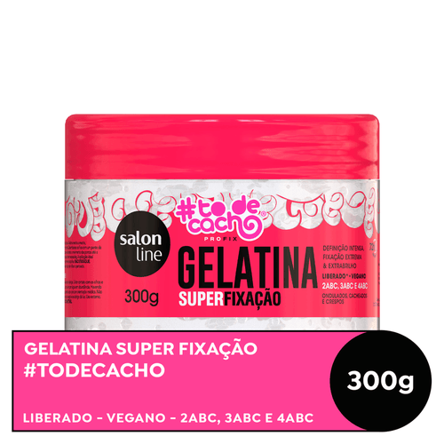 Gelatina Super Fixação Salon Line #todecacho Profix 300g