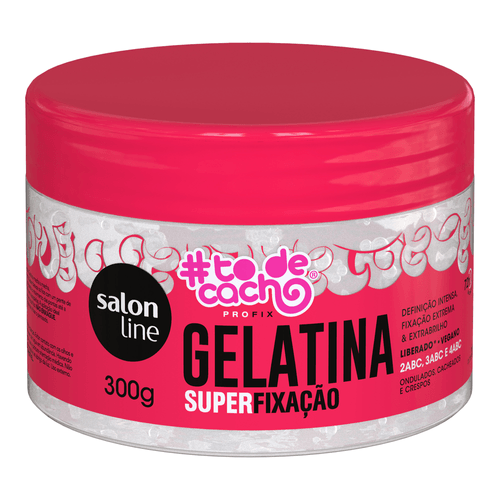 Gelatina Super Fixação Salon Line #todecacho Profix 300g