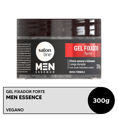 Gel Fixador Salon Line Men Essence Forte 300g