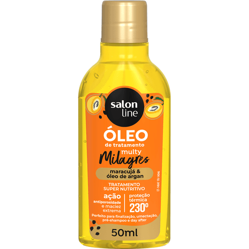 Óleo Reparador Salon Line Multy Milagres Antiporosidade Cachos dos Sonhos 50ml