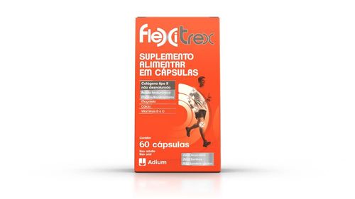 Suplemento Alimentar Flexitrex com 60 Cápsulas