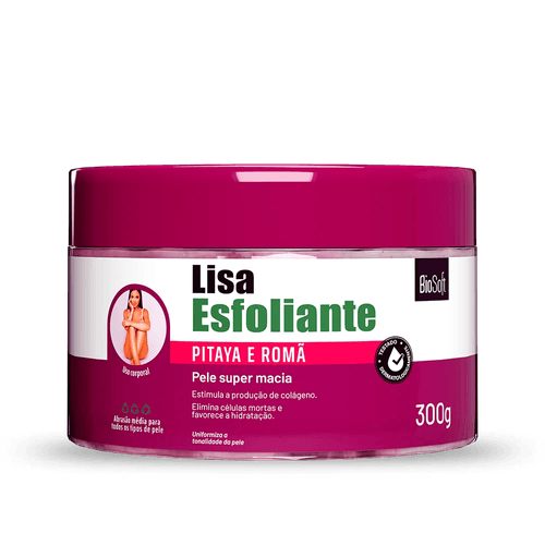 Esfoliante Corporal Lisa Pitaya e Romã 300g
