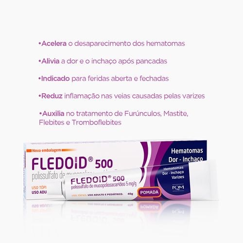 Fledoid Pomada 500mg 40g