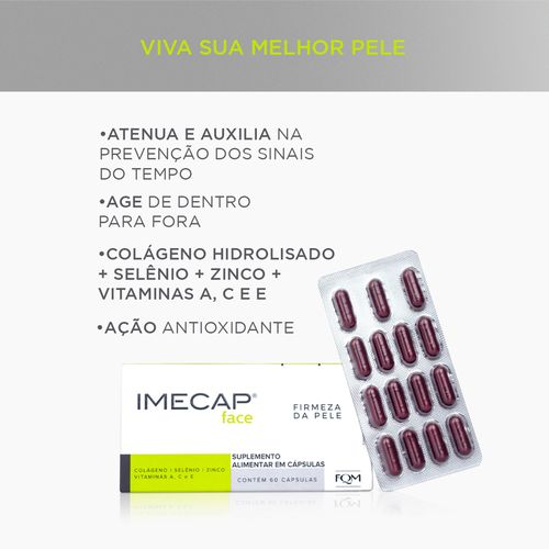 Imecap Face com 60 Cápsulas