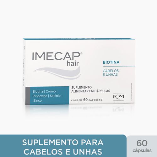 Imecap Hair Cabelos e Unhas com 60 cápsulas