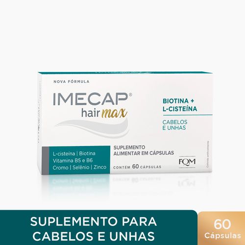 Imecap Hair Max com 60 Cápsulas