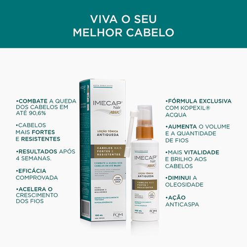 Imecap Hair Max Loção Tônica 100ml