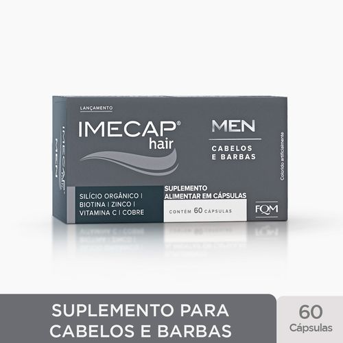 Imecap Hair Men com 60 Cápsulas