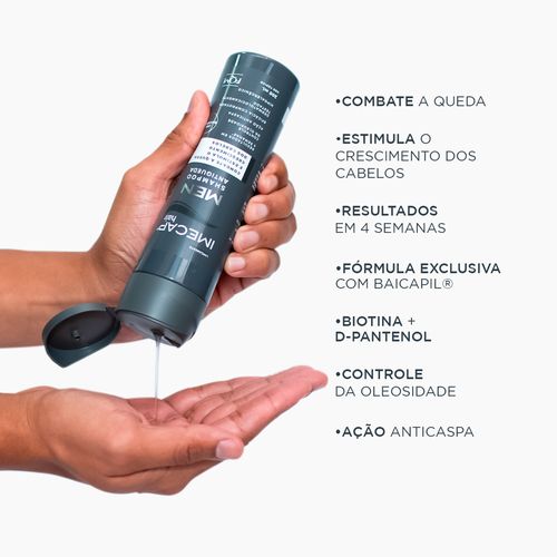 Shampoo Antiqueda Imecap Hair Men 200ml