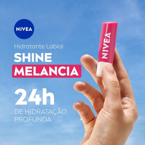 Nivea Hidratante Labial Melancia Shine 4,8 g
