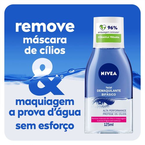 Demaquilante Facial Nivea Bifásico 125ml