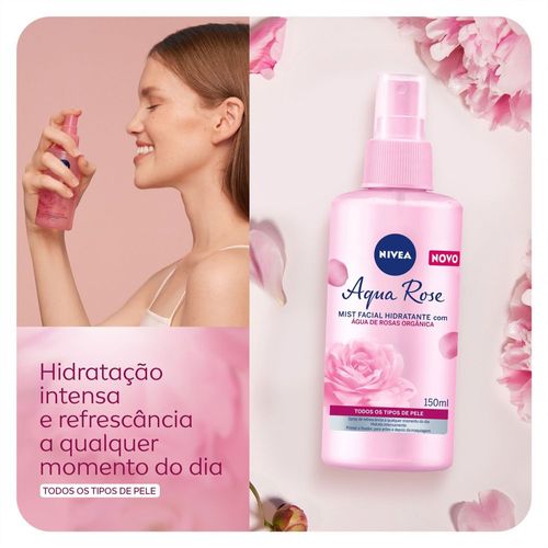 Hidratante Facial Nivea Aqua Rose Spray 150ml