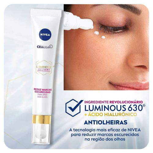 Nivea Uniformizador Facial Cellular Luminous 630 Antiolheiras 15ml