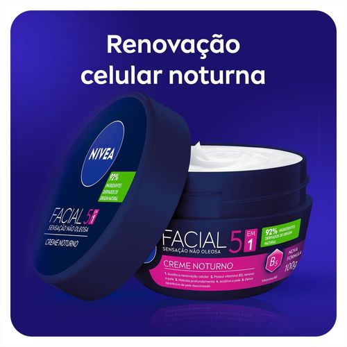 Creme Facial Nivea Noturno 100g