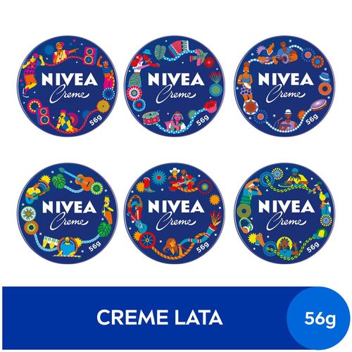Nivea Creme Hidratante Lata Ritmos Brasileiros 56g