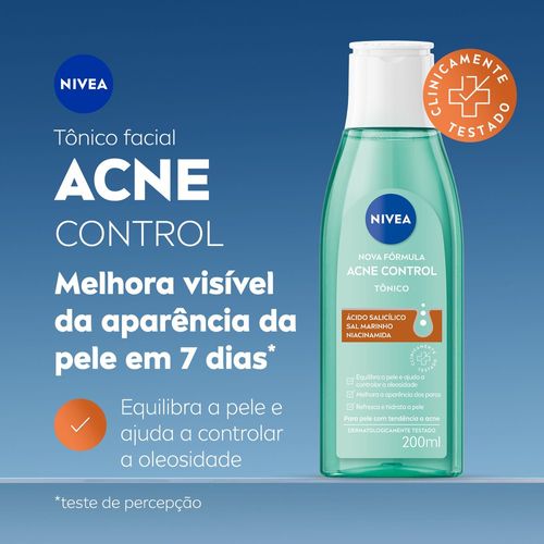 Tônico Facial Nivea Acne Control 200ml