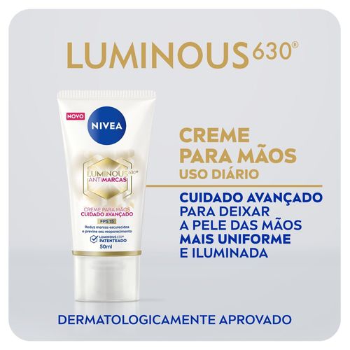 Creme para Mãos Nivea Luminous 630 50g