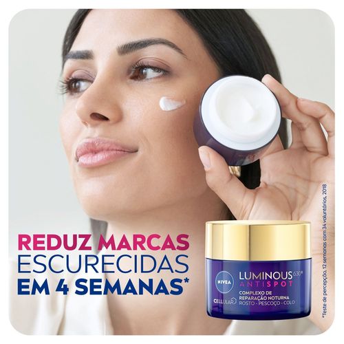 Nivea Complexo de Reparação Noturna Luminous 630 50ml