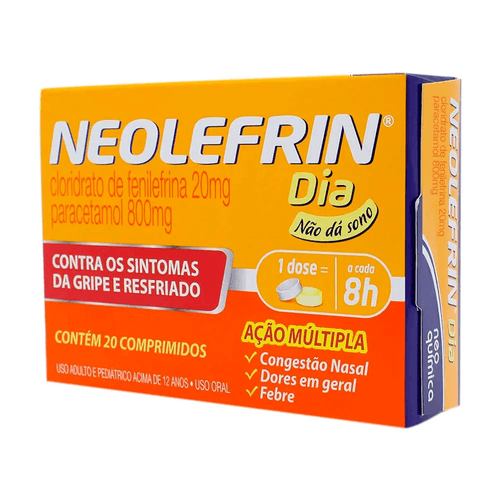 Neolefrin Dia com 20 Comprimidos