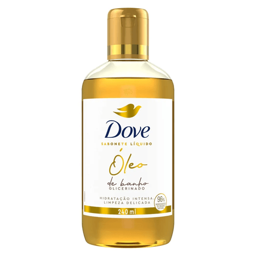 Óleo de Banho Glicerinado Dove Sabonete Líquido 240ml