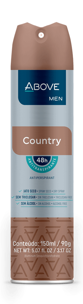 Desodorante Aerosol Above Men Country 150ml