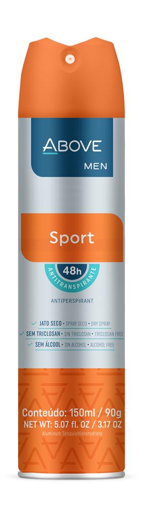 Desodorante Aerosol Above Men Sport 150ml