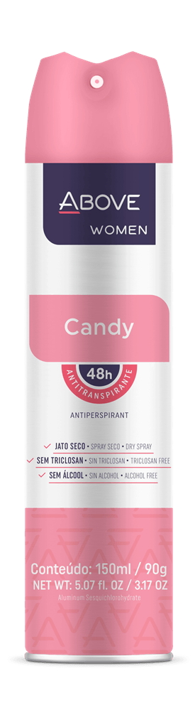 Desodorante Aerosol Above Women Candy 150ml