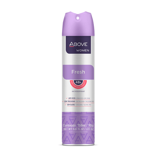 Desodorante Aerosol Above Women Fresh 150ml