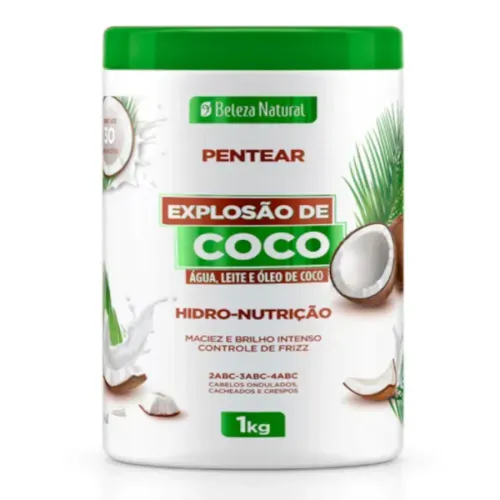 Creme para Pentear Beleza Natural Explosão de Coco 1kg