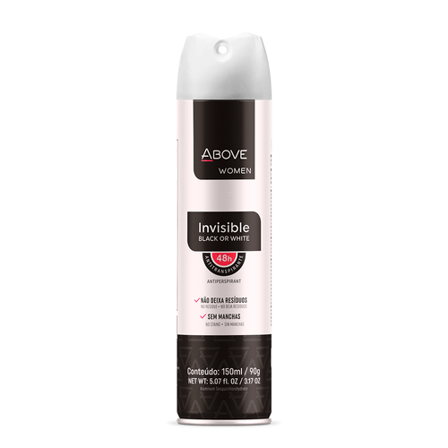 Desodorante Aerosol Above Woman Invisible 150ml