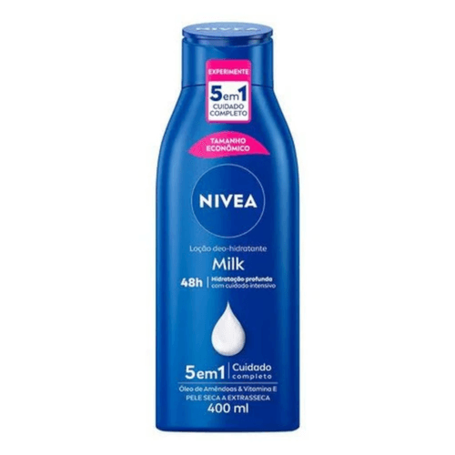 Nivea Loção Hidratante Milk Pele Seca a Extrasseca 400ml
