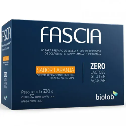 Fascia com 30 Sachês Laranja