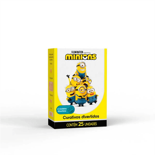 Curativo Infantil Cremer Minions com 25 Unidades