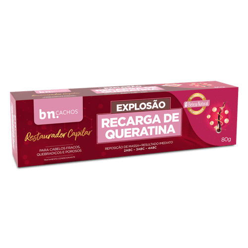 Bn Explosão Recarga De Queratina 80G