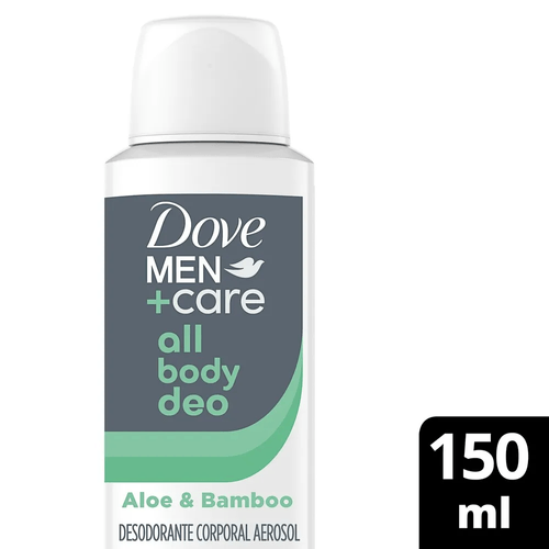 Desodorante Aerosol Dove Men Care All Body Deo Aloe & Bamboo 150ml
