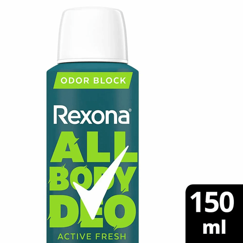 Desodorante Aerosol Rexona All Body Deo Active Fresh 150ml