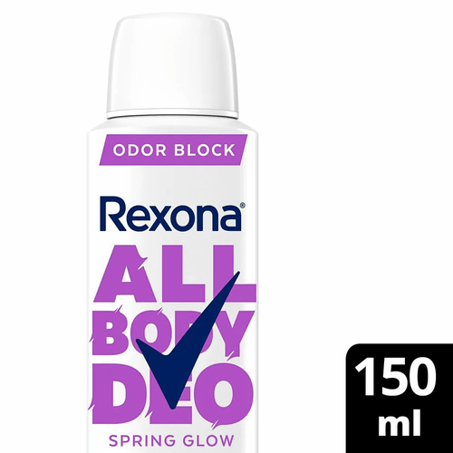 Desodorante Aerosol Rexona All Body Deo Spring Glow 150ml