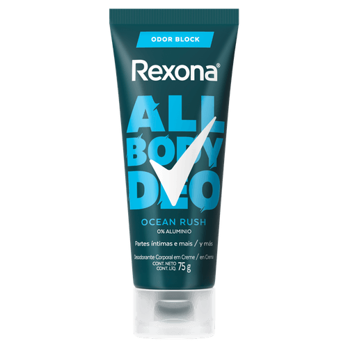 Desodorante Creme Rexona All Body Deo Ocean Rush 75g