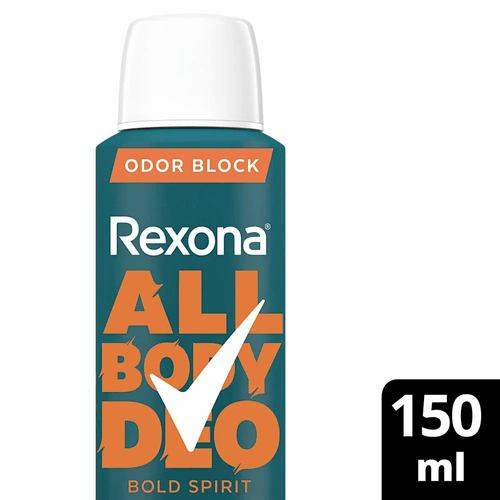 Desodorante Aerosol Rexona All Body Deo Bold Spirit 150ml