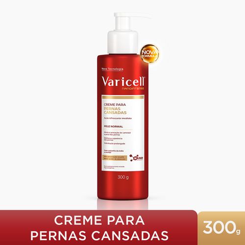 Varicell Creme para Pernas Cansadas Pele Normal 300g
