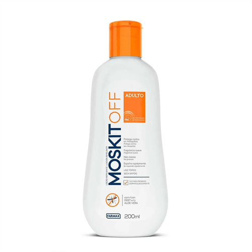 Repelente Loção Moskitoff Adulto 200ml