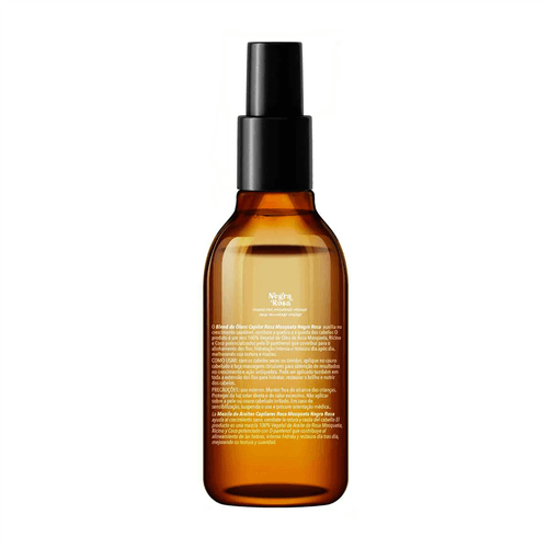 Blend de Óleos Capilares Rosa Mosqueta Negra Rosa 100ml