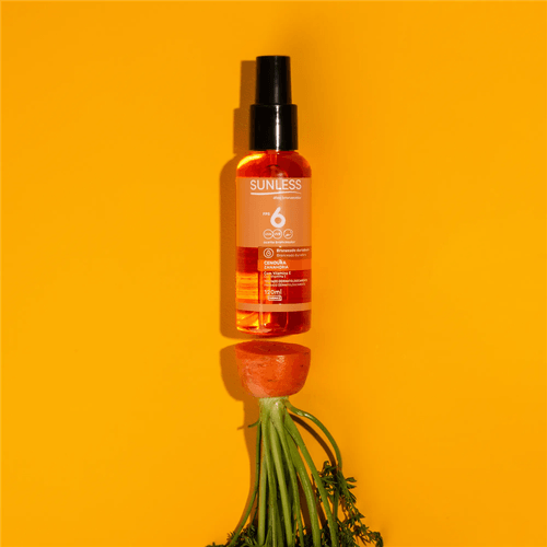 Óleo Bronzeador Cenoura Sunless FPS 6 120ml