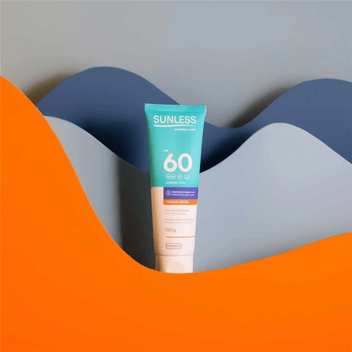 Protetor Solar Toque Seco Sunless FPS 60 120g