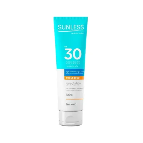 Protetor Solar Corporal Toque Seco Sunless FPS 30 120g