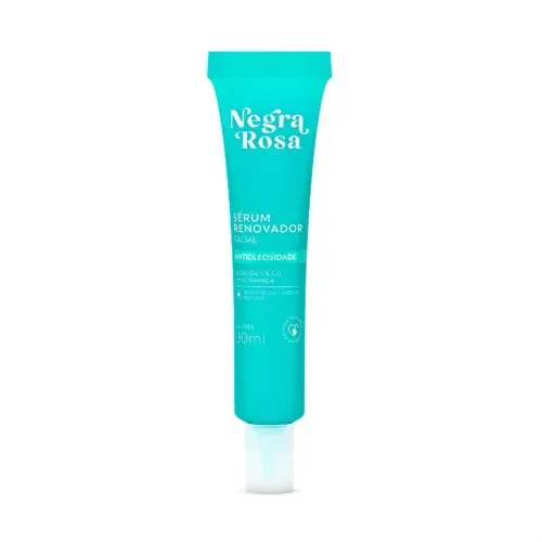 Sérum Renovador Facial Antioleosidade Negra Rosa 30ml